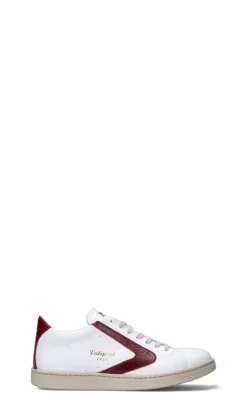 VALSPORT Sneaker uomo bianca/bordeaux in pelle