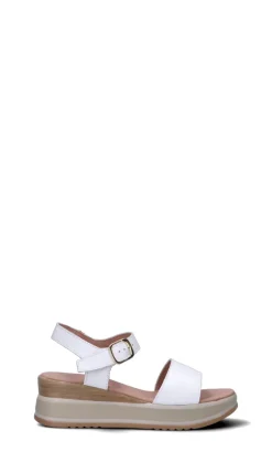 VARIOPINTO Sandalo donna bianco in pelle