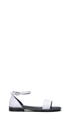 VARIOPINTO Sandalo donna bianco in pelle
