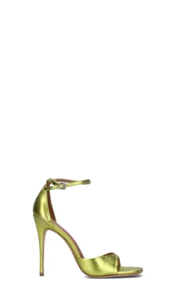 VICENZA Sandalo donna giallo in pelle