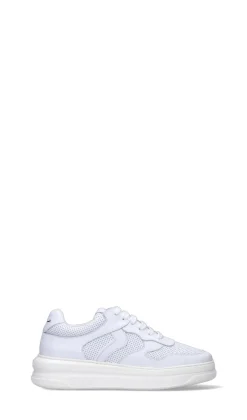 VOILE BLANCHE Sneaker donna bianca in pelle