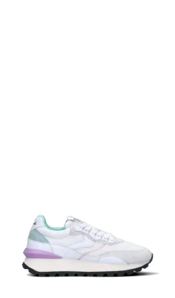 VOILE BLANCHE Sneaker donna bianca/acquamarina in suede
