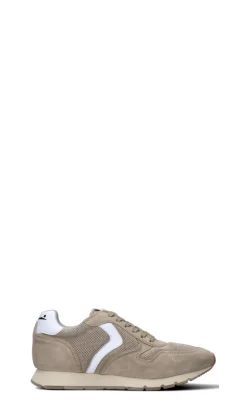 VOILE BLANCHE Sneaker uomo beige/bianca in suede