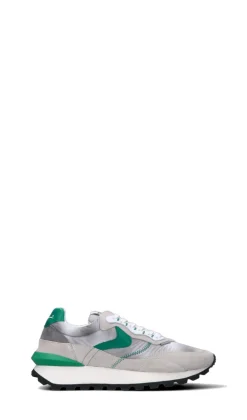 VOILE BLANCHE Sneaker uomo grigia/verde in suede