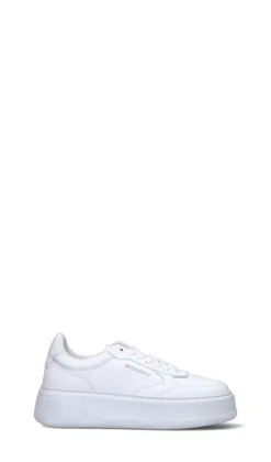 WOOLRICH Sneaker donna bianca in pelle