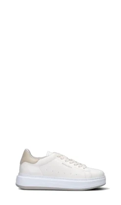 WOOLRICH Sneaker donna bianca in pelle