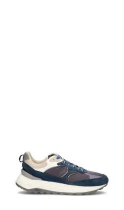 WOOLRICH Sneaker uomo blu in suede